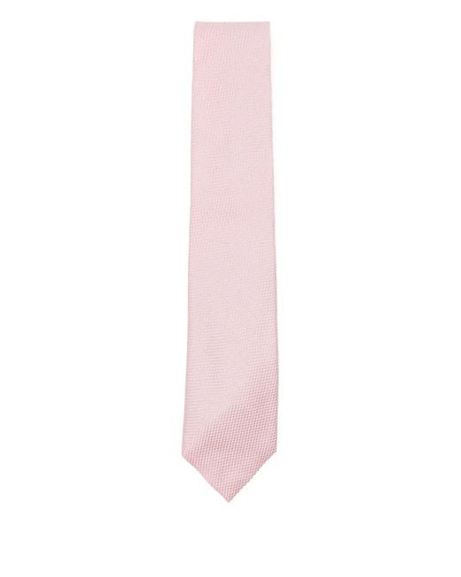 Tom Ford Pink Polka-Dot Silk Tie for men