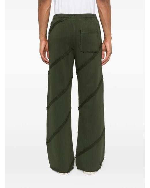 Etudes Studio Green Embroidery Track Pants
