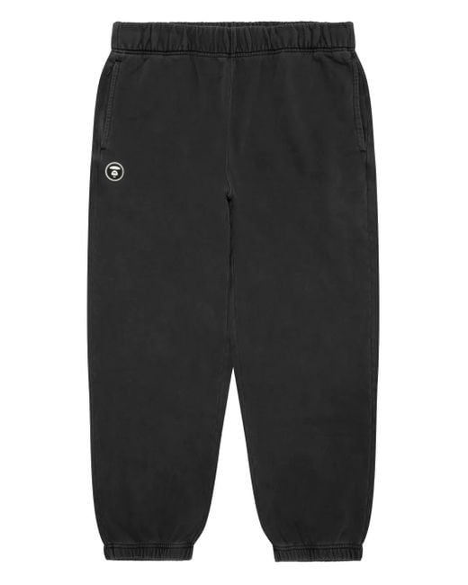 Pantalon De Jogging À Patch Logo Aape By A Bathing Ape pour homme en coloris Black