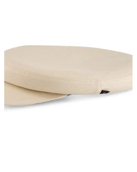 Borsalino Natural Brest Linen Sailor Cap