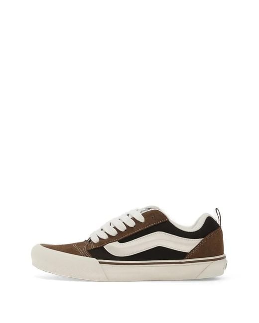 Vans White Knu Skool Sneakers
