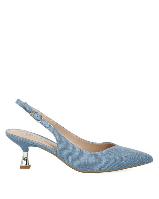 Liu Jo Blue 60Mm Slingback Pumps