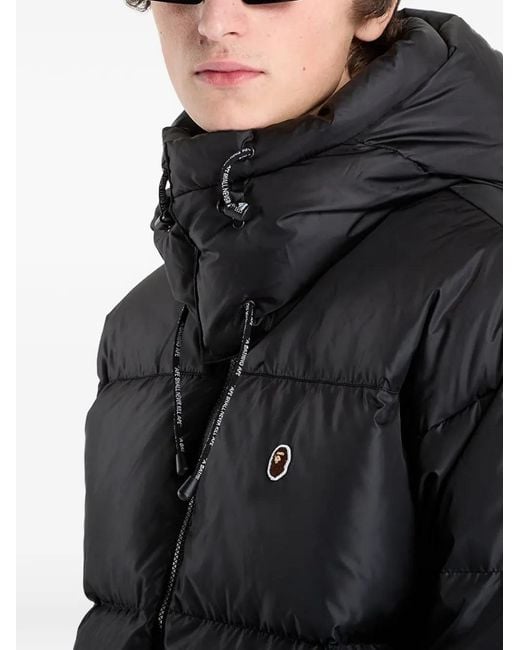 Plumífero One Point A Bathing Ape de hombre de color Black