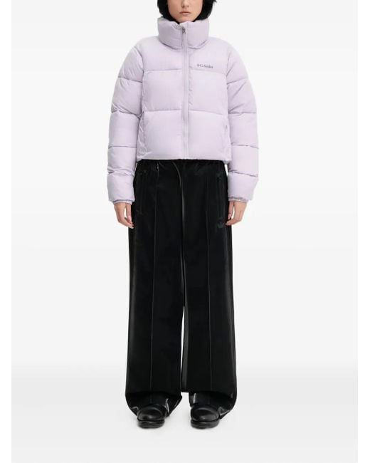 Columbia White Padded Jacket
