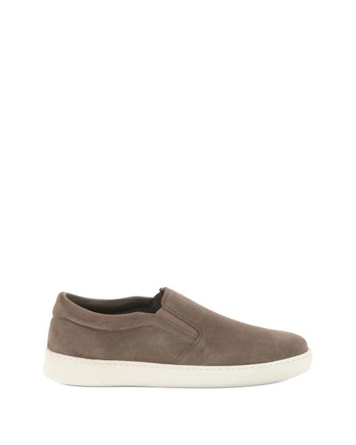 Boggi Brown Heritage Slip-Ons for men