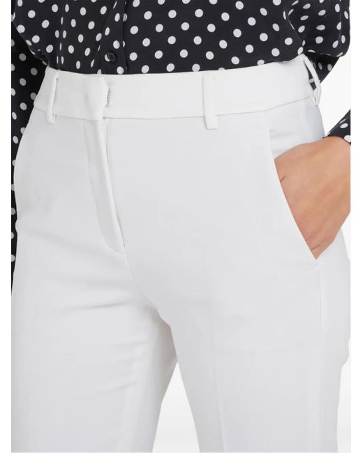 Incotex White Tailored Trousers