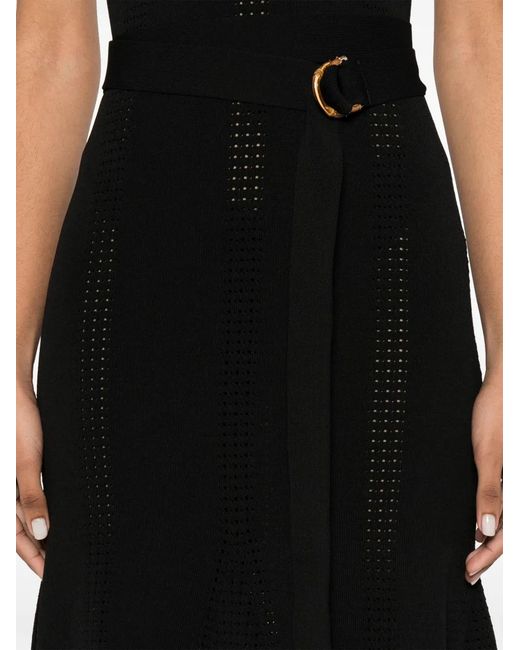 Wales Bonner Black Dusk Knit Dress