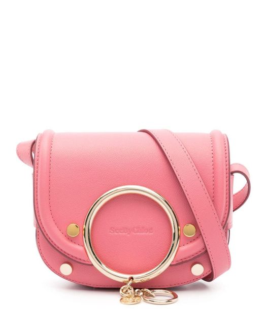 See By Chloé Pink Mara Leather Mini Bag