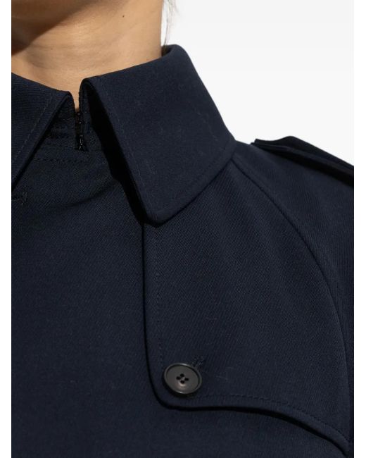 Veste En Laine À Boutonnière Croisée Alexander McQueen en coloris Blue