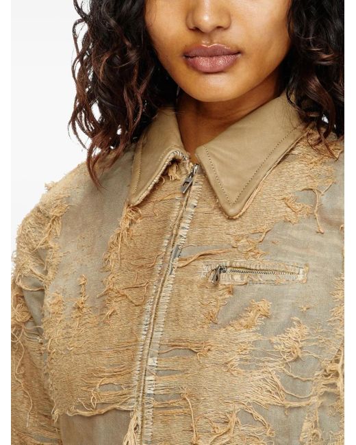 Chaqueta Corta DIESEL de color White