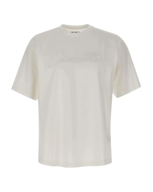 Camiseta Ray Carhartt de hombre de color White
