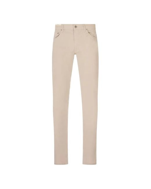 PT Torino Natural Logo-Patch Chino Pants for men
