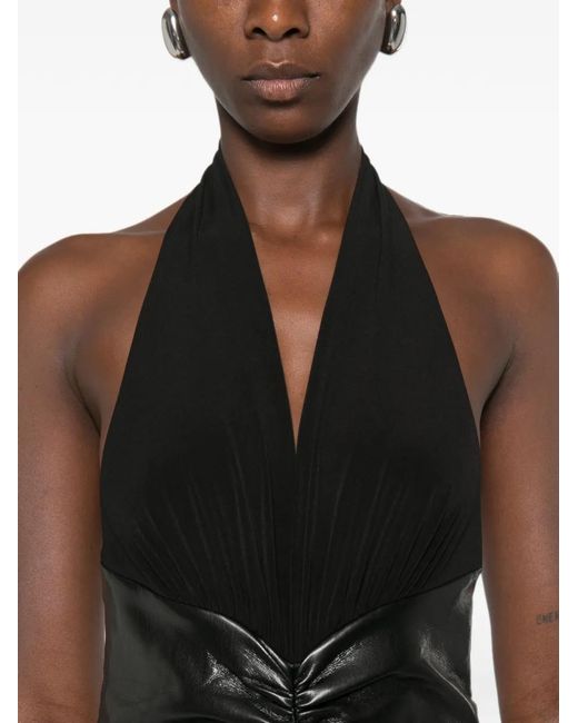 ANDAMANE Black Halterneck Dress
