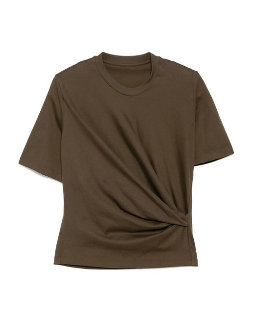 JNBY プリーツ Tシャツ Green