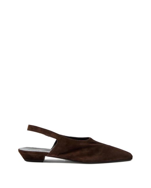 Khaite White Point-Toe Pumps