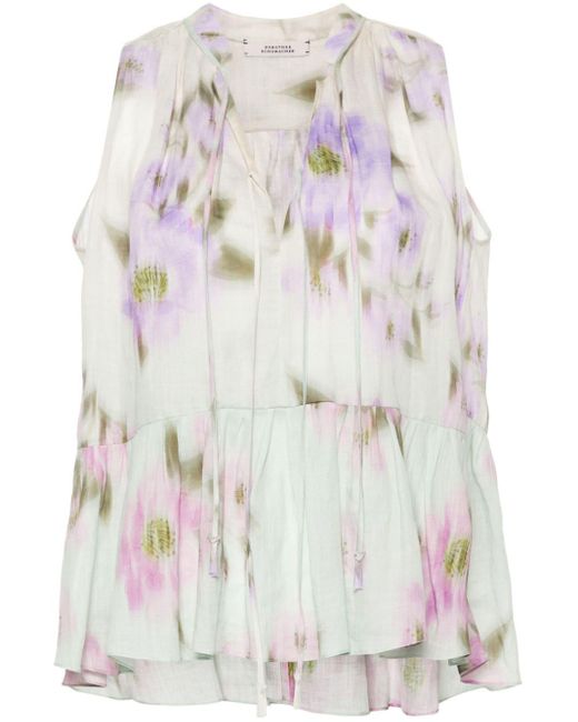 Blusa Blooming Volumes di Dorothee Schumacher in White