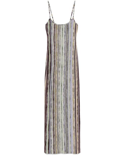 Missoni ストライプ ルレックス ドレス White