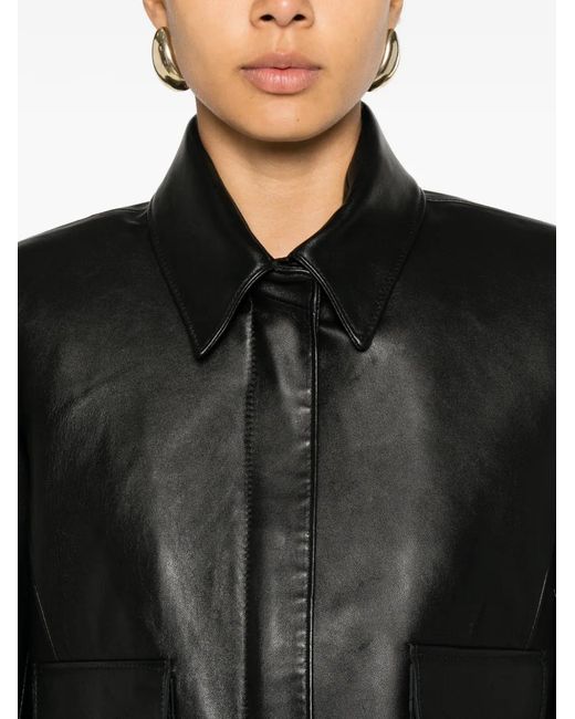 Nour Hammour Black Bleeker Cropped Jacket