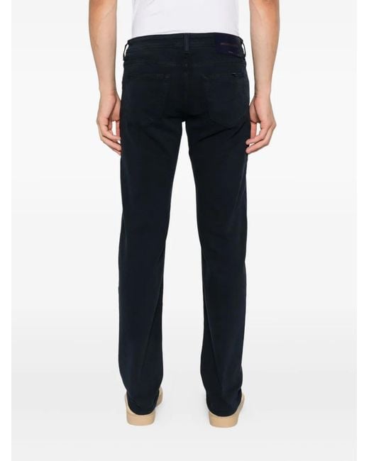 Jacob Cohen Blue Pocket Jeans for men