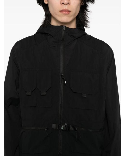 Chaleco Con Cremallera Izzue de hombre de color Black