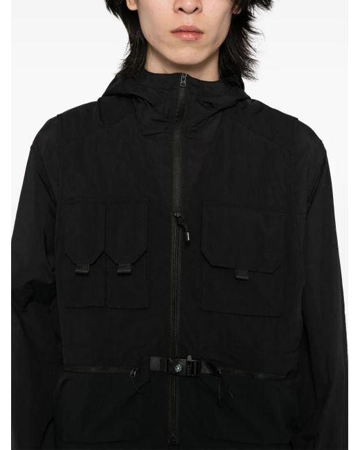 Chaleco Con Cremallera Izzue de hombre de color Black