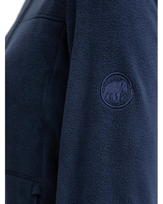 Mammut Blue Innominata Light Ml Zip-Up Sweatshirt