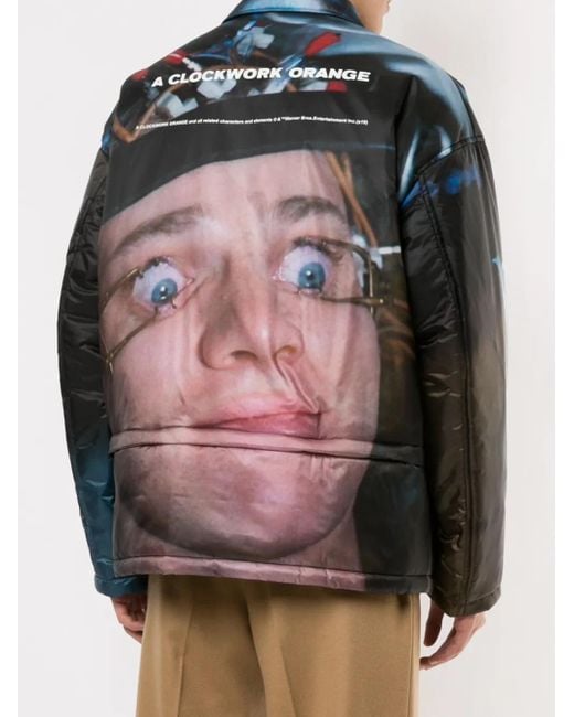 Undercover Black A Clockwork Orange Jacket for men