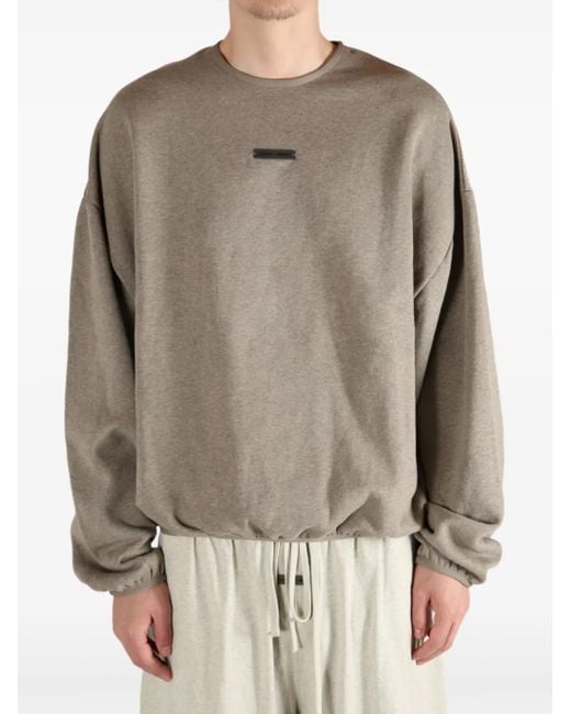 Fear Of God Brown Elasticated-Hem Sweatshirt for men