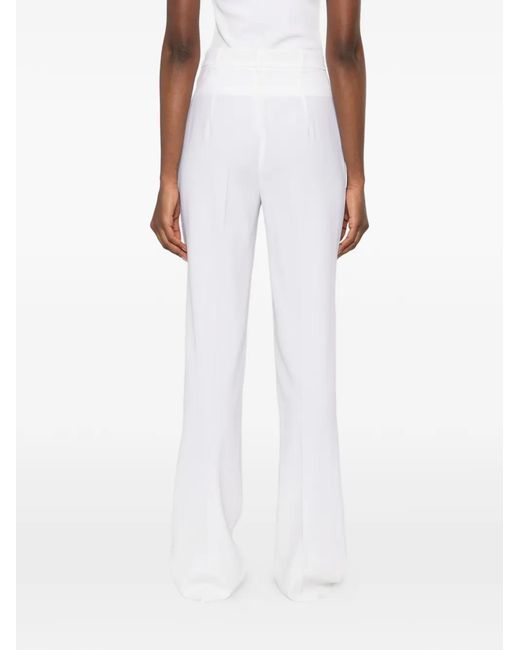 Max Mara Wollen Broek in het White