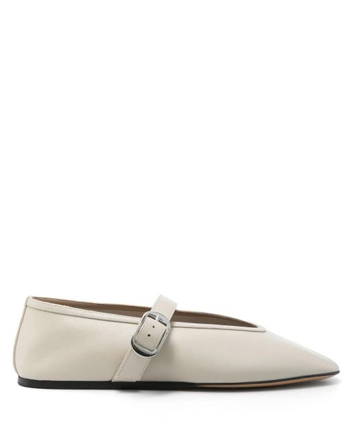 Le Monde Beryl White Stella Ballet Flats