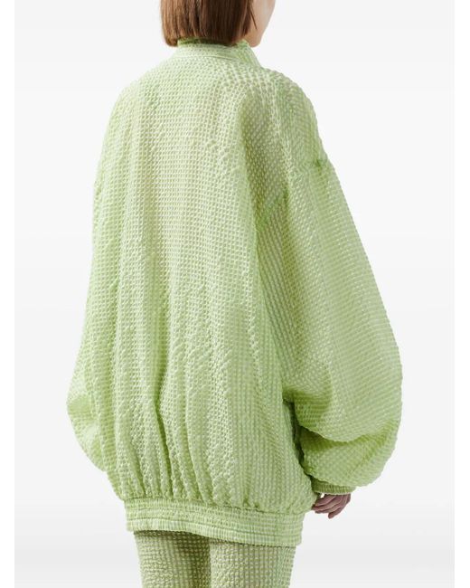 Gcds Green Textured Jacket