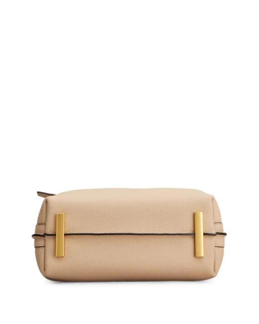 Tod's Natural T Timeless Leather Tote Bag