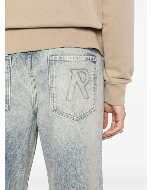 Represent Blue Straight-Leg Jeans for men