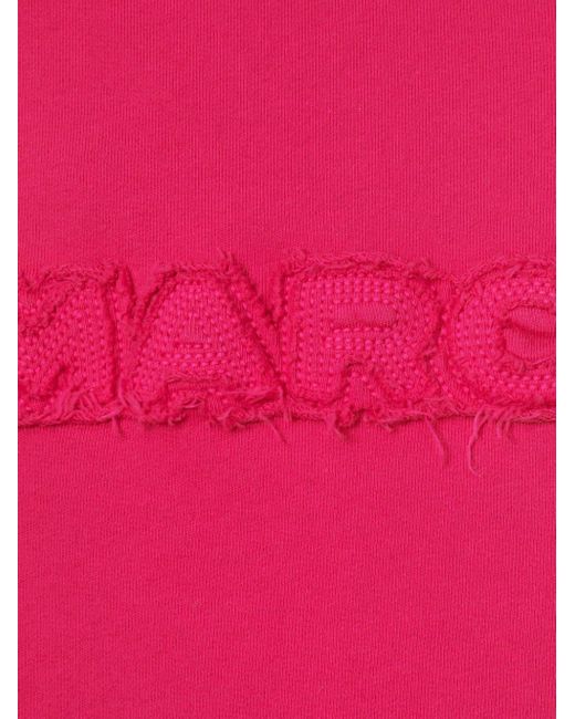 Top sin mangas Grunge con diseño lavado Marc Jacobs de color Pink