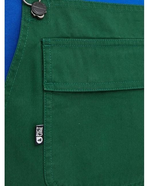 Picture Green Front-Pocket Playsuit
