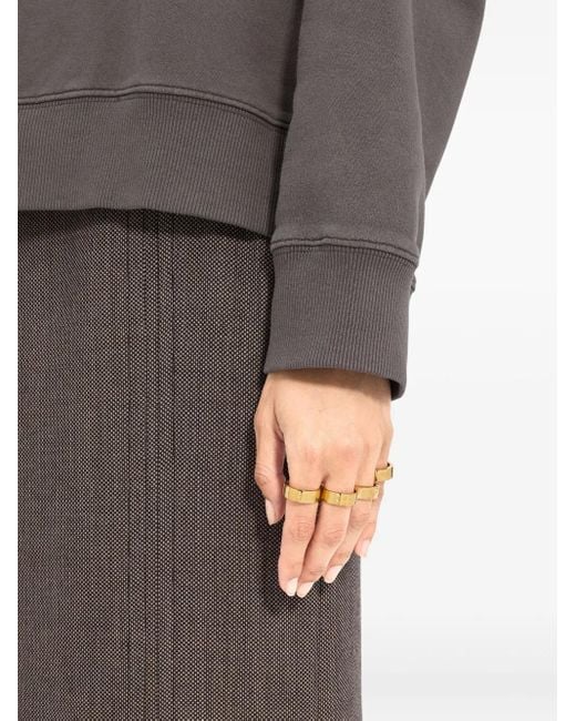 MM6 by Maison Martin Margiela Natural Engraved Rings