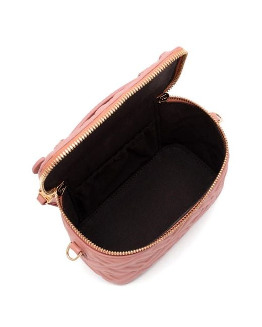 Fendi Pink Vanity Leather Belt Bag
