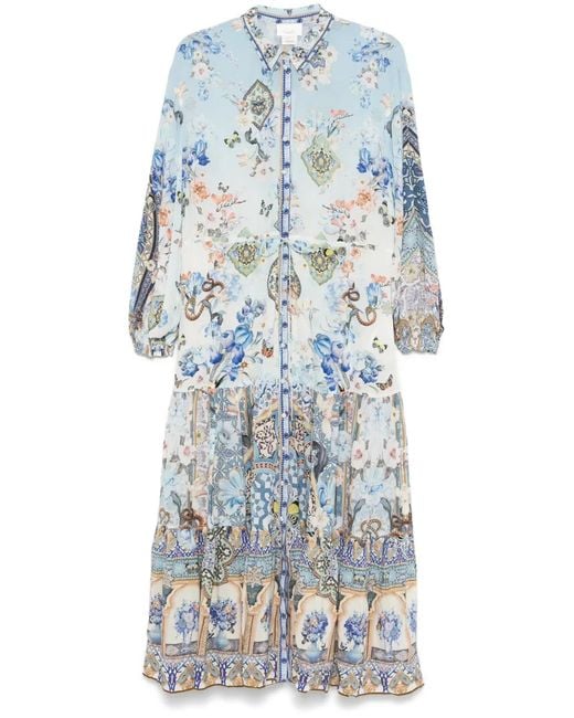 Camilla Blue Al Manial Palace Memoirs Maxi Dress