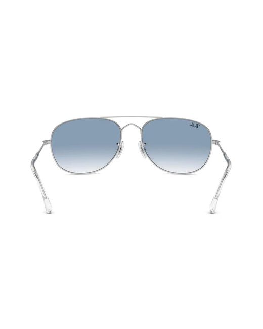 Ray-Ban Blue Bain Bridge Pilot-Frame Sunglasses