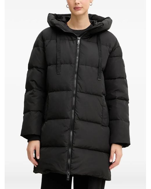 Mos Mosh Black Nova Hooded Padded Coat