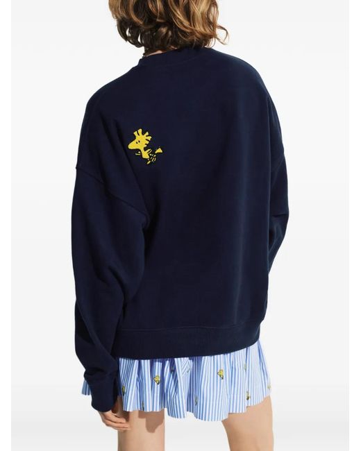 Essentiel Antwerp Blue X Peanuts Sequin-Embellishment Sweatshirt