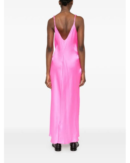 J.W. Anderson Pink Knot Midi Dress