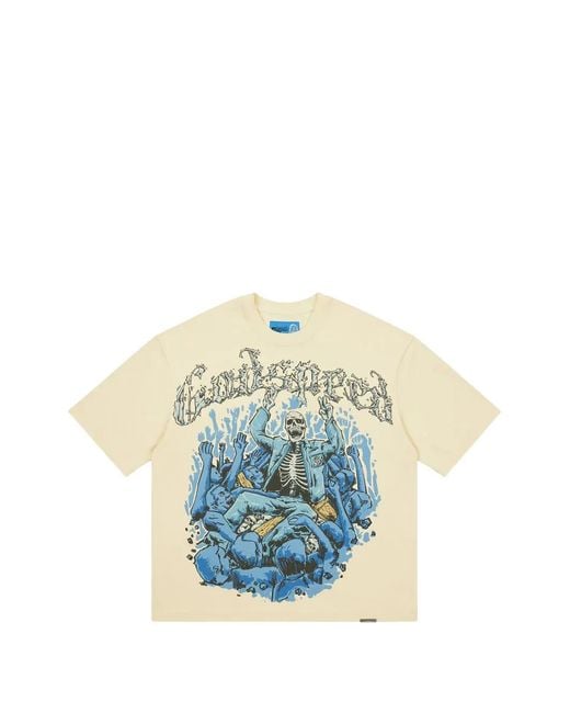 Godspeed Blue Crowd Surf T-Shirt for men