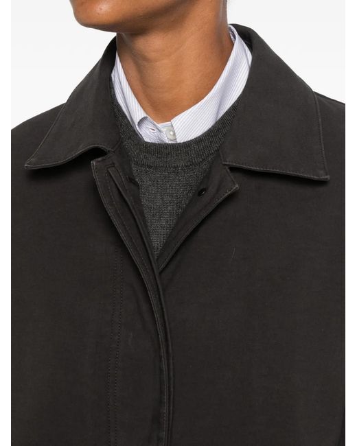 The Row Black Baeza Concealed-Fastening Jacket