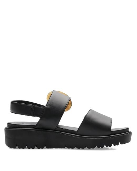 Ara Black Bilbao Sandals