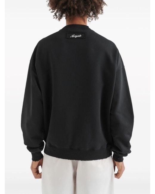 Axel Arigato Black Vista Organic Cotton Sweatshirt for men