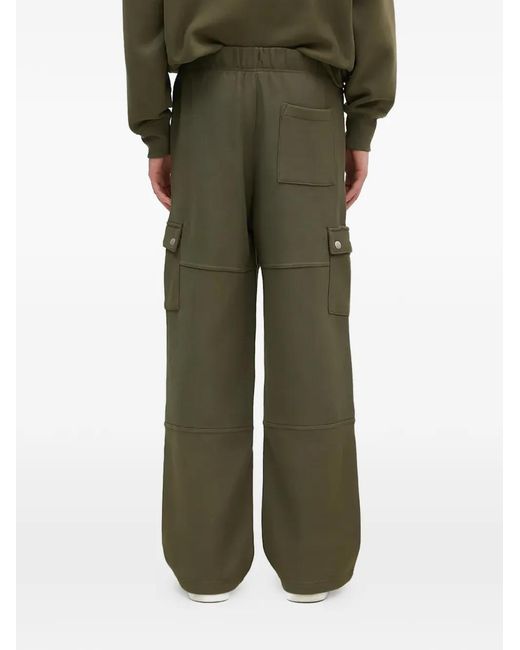 Champion Green Flap-Pocket Track Pants for men