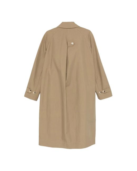 Simone Rocha Natural Bow-Detail Coat for men