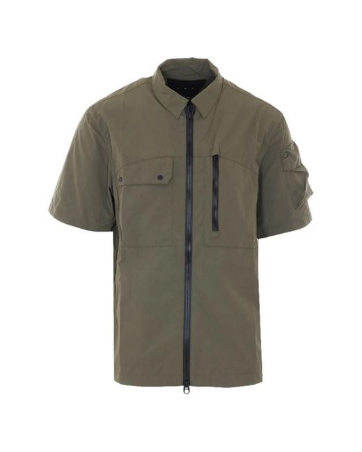JG1 Green Zip Pockets Jacket for men