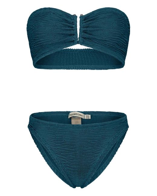 Paramidonna Blue Frida Textured Two Pieces Set